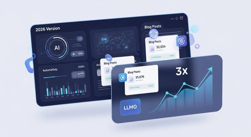2026年版:ブログ更新自動化でSEOとLLMO効果を最大化しトラフィックを3倍にする方法