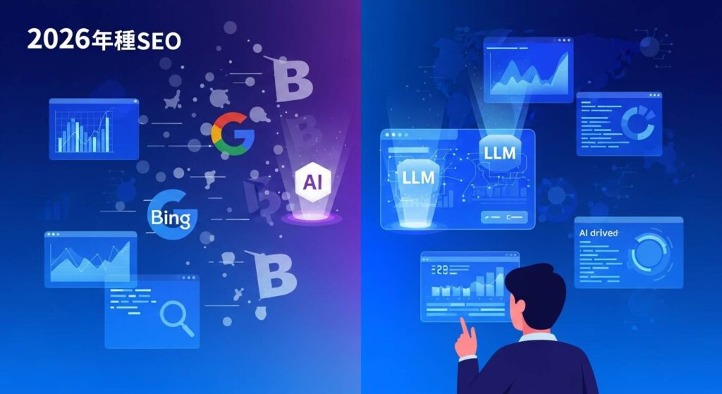 2026年の常識！SEO終了説の真実とAIブログ運営に必須のLLMO対策