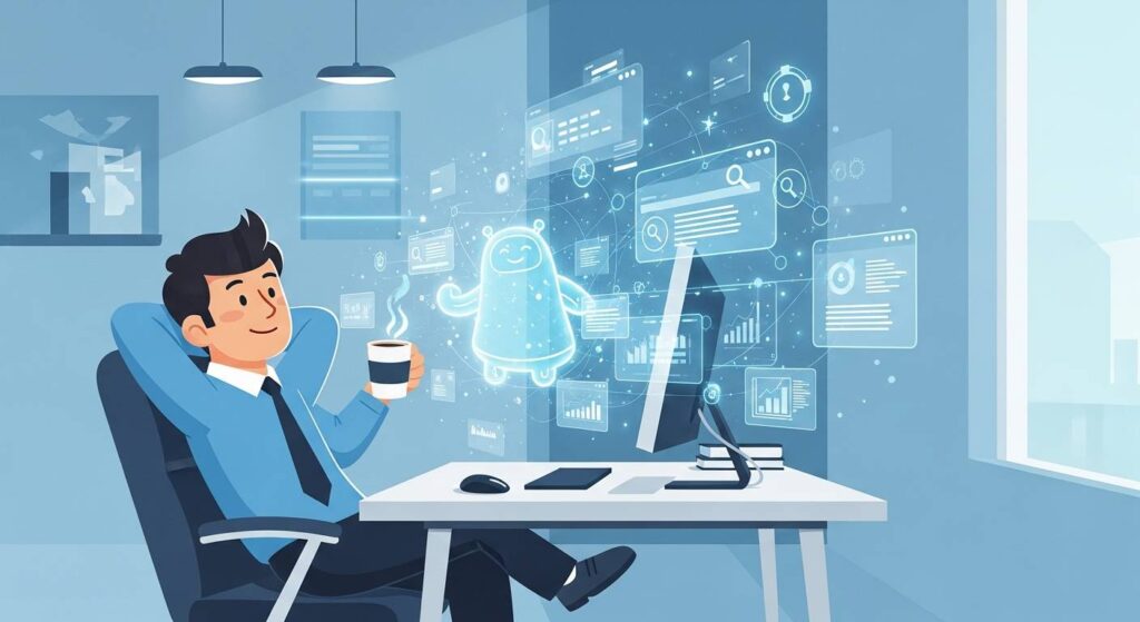 まだ自分で検索してるの？AIエージェントに全て任せる究極の時短術