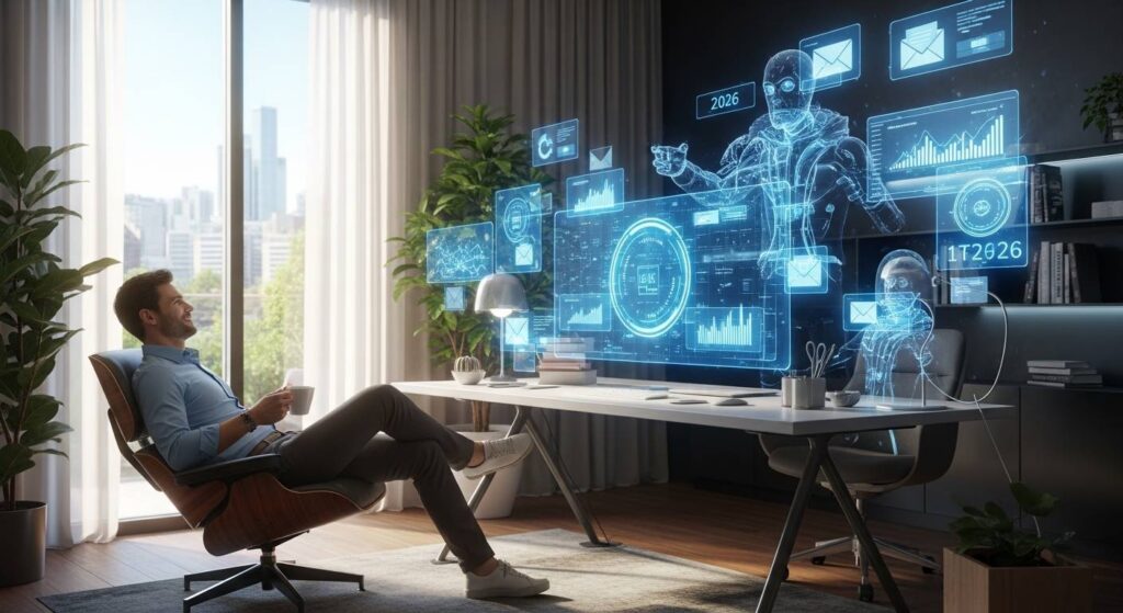 AIエージェント任せで週休4日?2026年の最新仕事術を完全解説