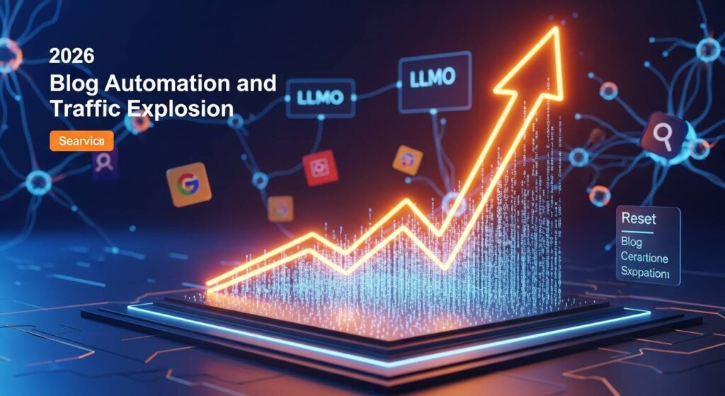 2026年最新版！ブログ更新を完全自動化してトラフィックを爆増させるSEOとLLMOの極意