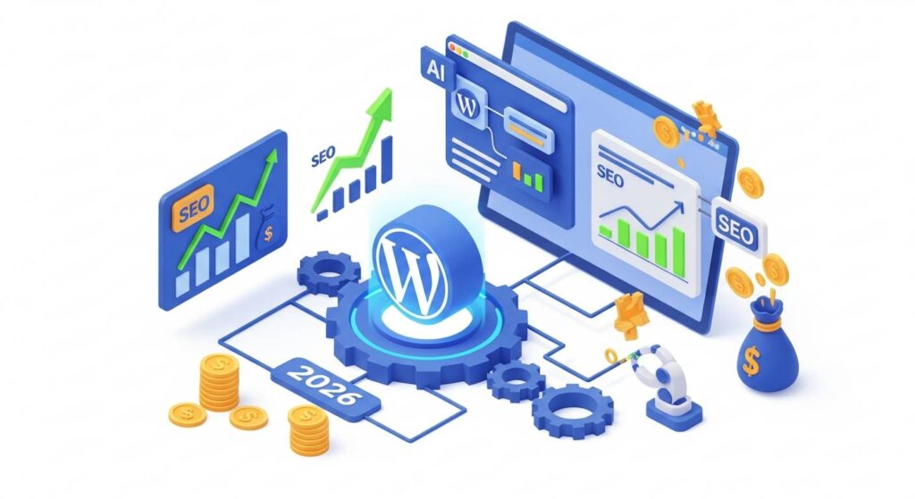 2026年最新！WordPress SEO×自動投稿機能でブログ収益化を自動化する神ツール選