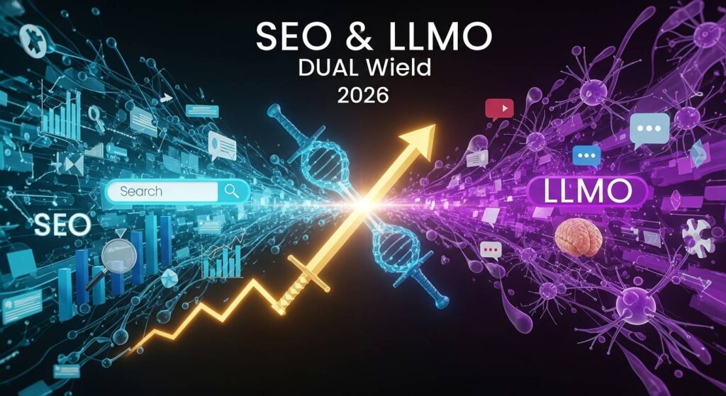 【2026年版】AIブログで稼ぐならSEOとLLMOの二刀流が必須な理由