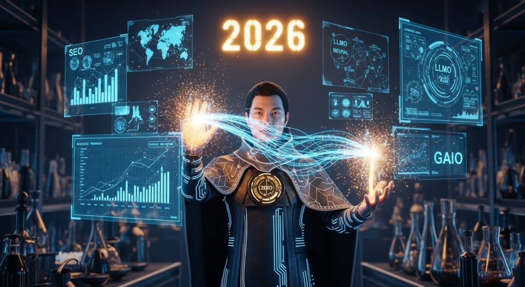 2026年最新版！AIブログアルケミストが教えるSEO・LLMO・GAIO完全攻略法