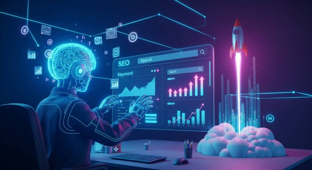 【2026年最新】AIブログツールとSEOキーワード分析でオーガニック流入を爆増させる方法