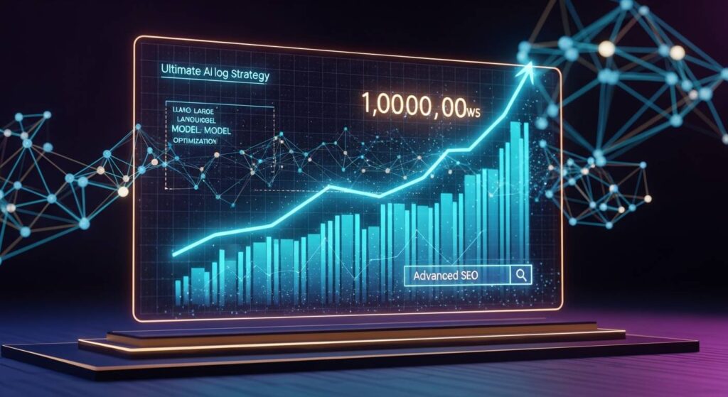 【2026年最新】AIブログで月100万PV！SEOとLLMOを掛け合わせた最強の集客戦略